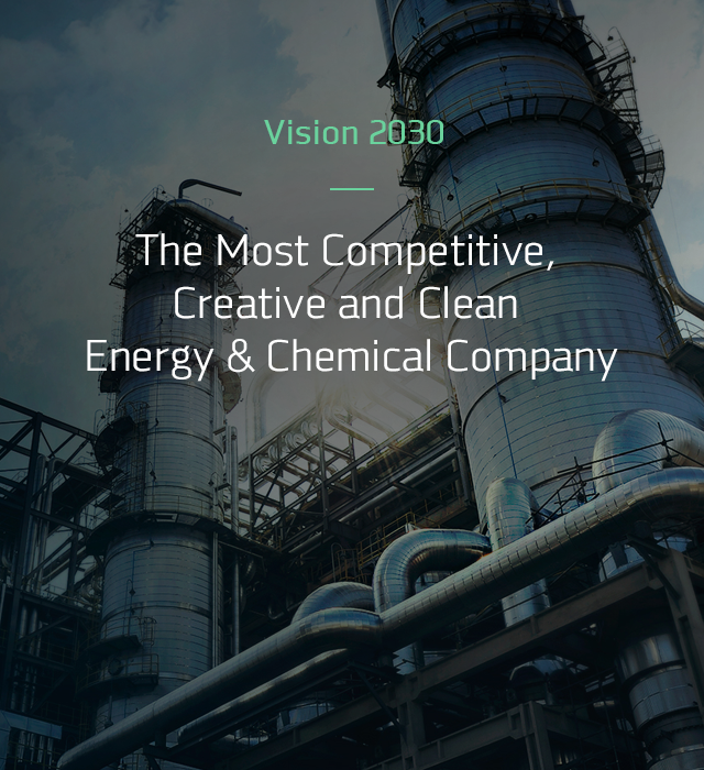 Vision2030 The Most Competitive, Creative and Clean Energy & Chemical Company